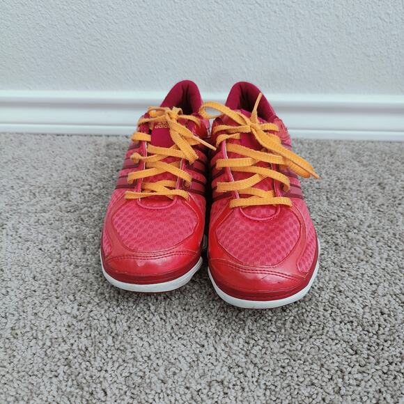 Adidas Womens size 8 Climacool Modulation Pink Orange Running Shoes Sneakers - Picture 2 of 6